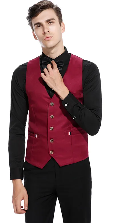 2017-Mens-Classic-Vest-Solid-White-Red-Blue-gilet-male-Dress-Waistcoat-Wedding-Slim-Fit-Casual (2)