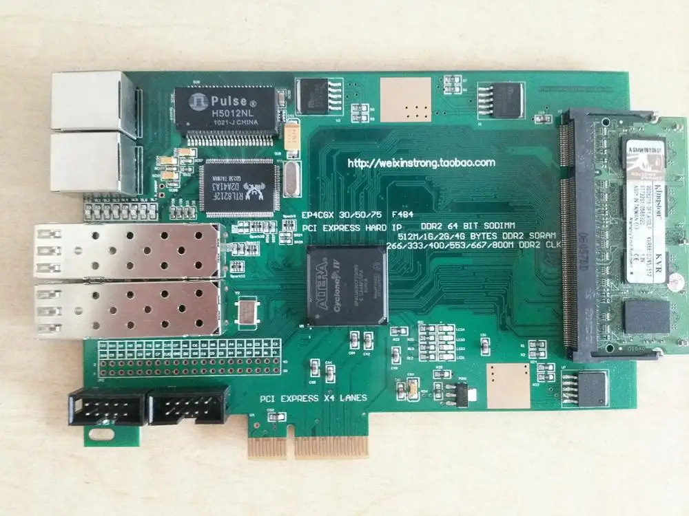 For PCI PCIE FPGA Development Board EP4CGX30F Switch DDR2 | Компьютеры и офис