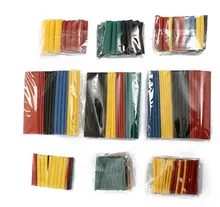 328 pces cabo luva calor psiquiatra tubulação 2:1 poliolefina encolhendo sortido envoltório fio isolado shrinkable sleeving tubos conjunto