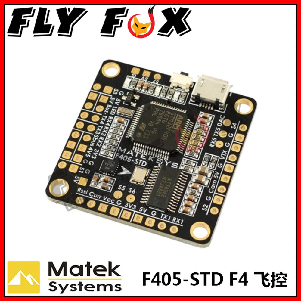 

F-Cloud Matek F405 - STD F4 Flight Control with OSD Traversing Aircraft Fpv Fixed