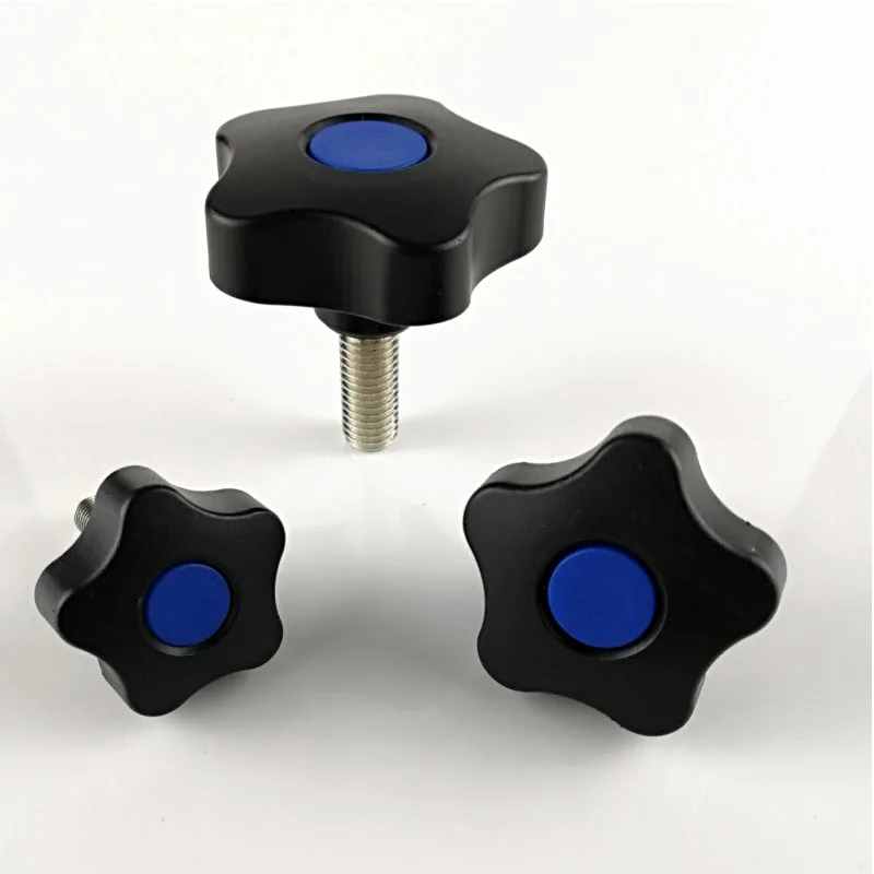 

M12 Male Clamping wing nut handle screw bolt gym saw drill. Plastic knob .scew knob