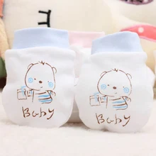 1 пара милые Мультяшные детские варежки анти-царапки мягкие перчатки детские перчатки