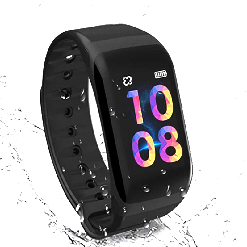 

Fitness Bracelet Podometer F1 Smart Band Heart Rate Monitor Pulsometer Smart Watch Blood Pressure Measurement Pulse Smartwatch