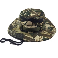 Мужская Уличная шляпа, Камуфляж шапки Военная Спортивная Военная Маскировочная шляпа от солнца шляпа для рыбалки с круглыми полями воздухопроницаемая Кепка