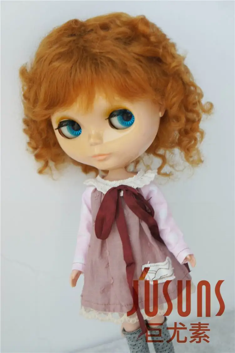 JD181 1/3 9-10 дюймов длинные кудрявые мохер BJD куклы парики SD dolll волосы модные куклы аксессуары