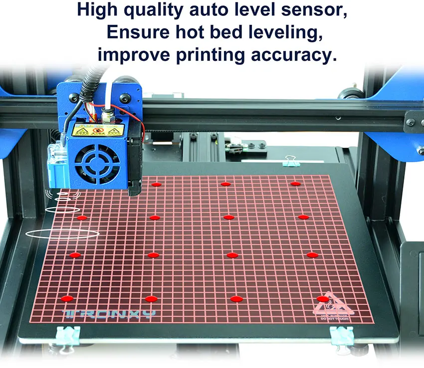 TRONXY 3D XY-2 PRO 3d принтер обновленная сборочная пластина 255*255*260 мм повторное отключение питания печать выходная мощность 360 Вт быстрая сборка