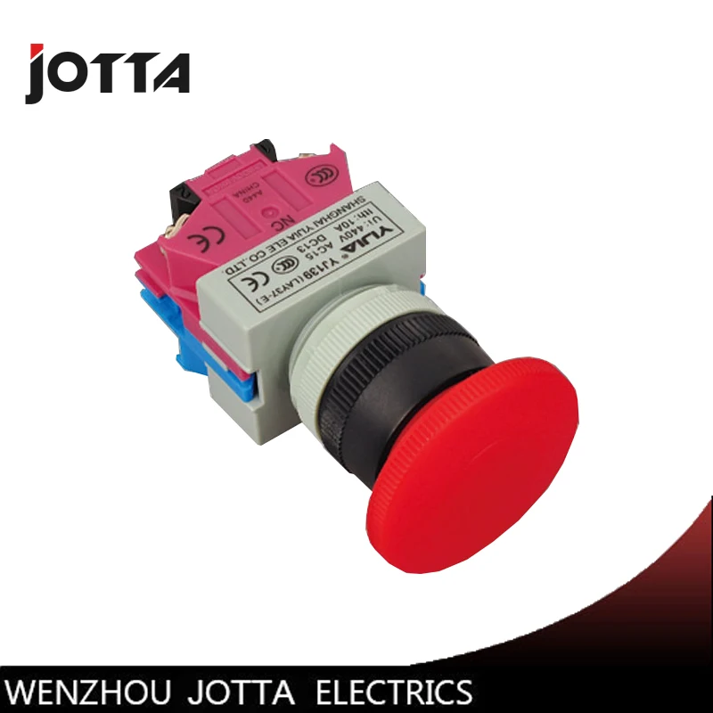 

LAY37-E-11M mush room push button switch