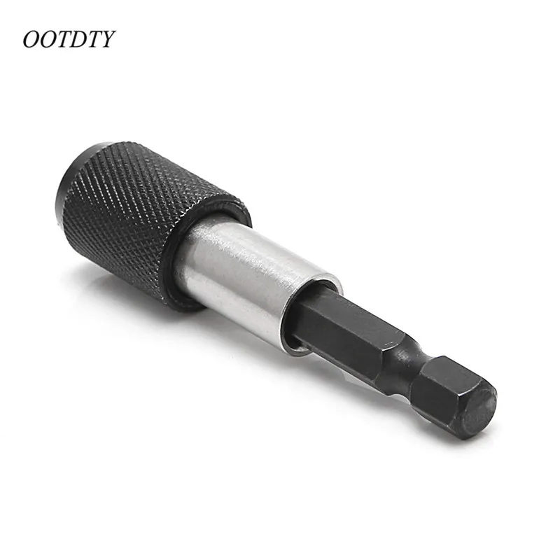 OOTDTY 3 шт. 1/4 дюйма с шестигранной головкой Bit Tip Holder гибкий удлинитель отвертка бит 60/80/120 мм телескопическая шатун со стороны