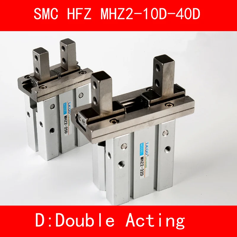 HFY mhy2 10d 16d 20d 25d двойного действия пневматический захват SMC Y Тип 180 градусов угловой Стиль алюминия Зажимы Диаметр цилиндров 10-25 мм