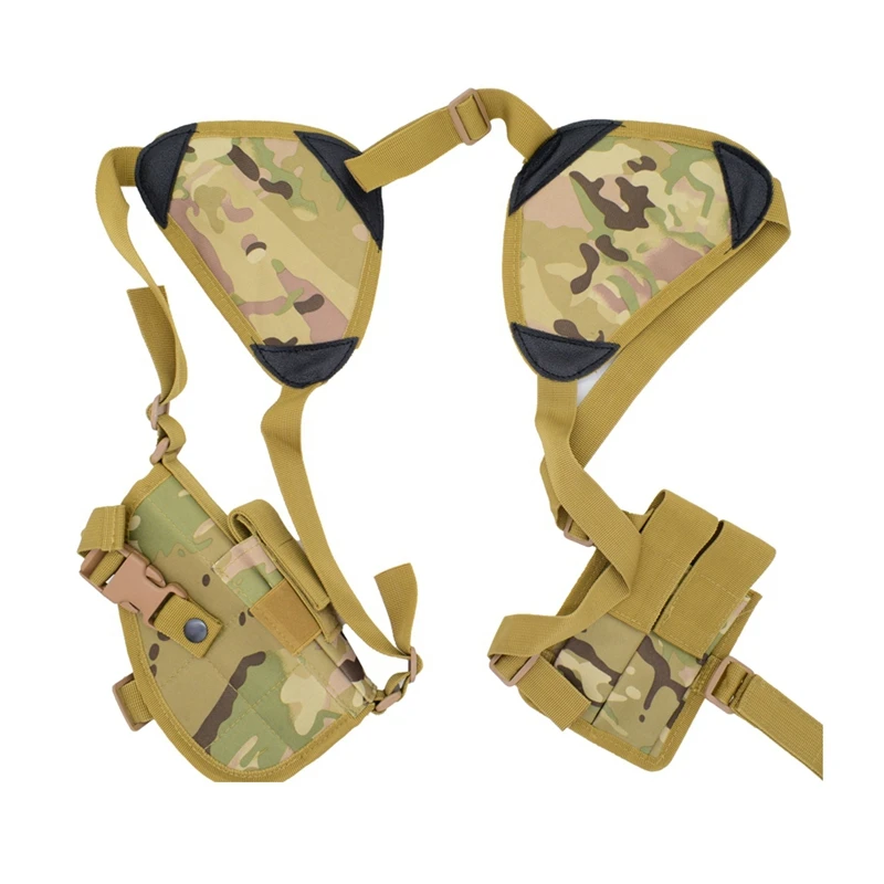 6 Colors Universal Tactical Shoulder Gun Holster with Magazine Pouch for Glock,Taurus,Springfield,Beretta,Ruger,Colt, All Others