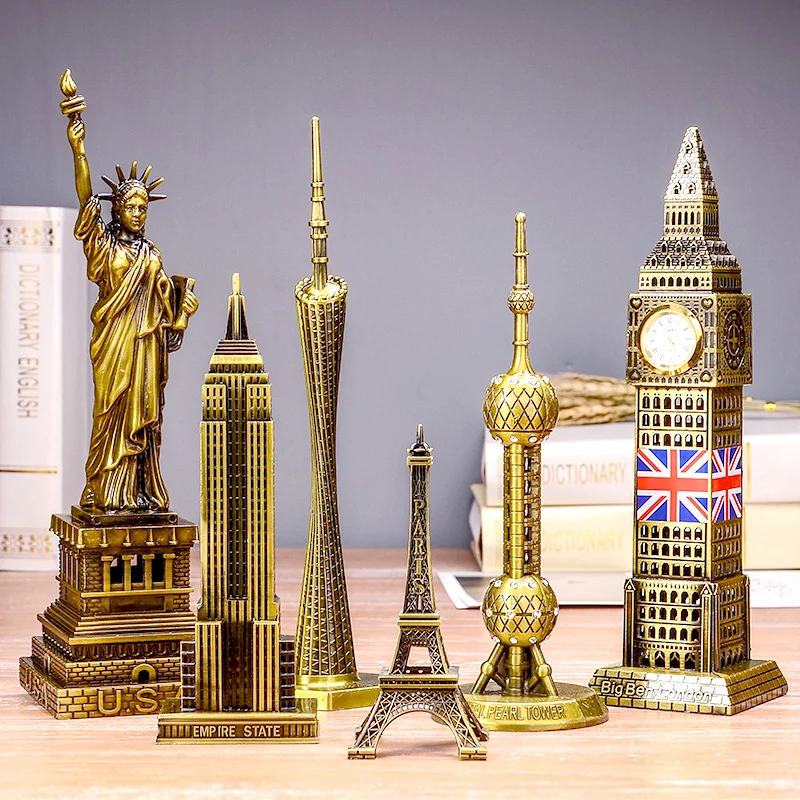 world famous Eiffel Tower landmark font b building b font metal font b model b font