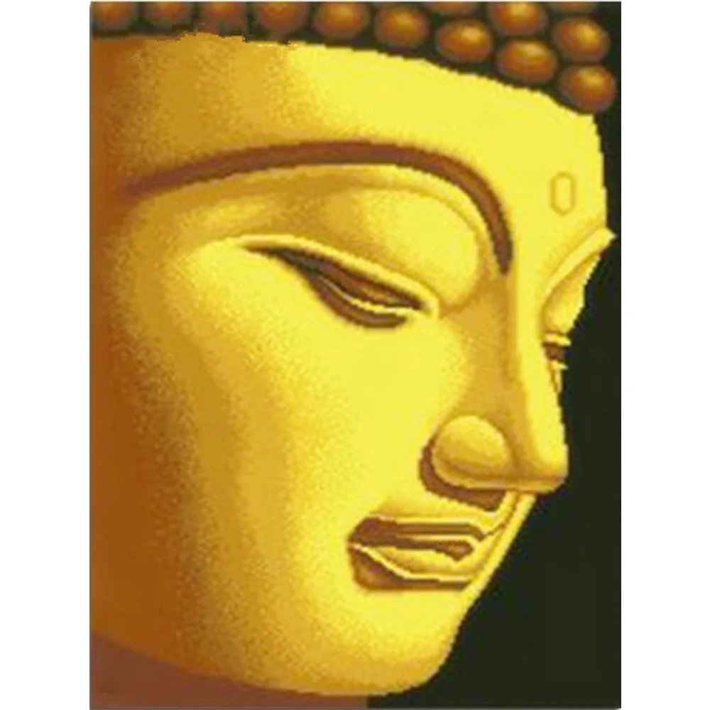 

New People Buddha 5D DIY diamond painting wall sticker diamond mosaic cross stitch needlework embroidery diamond embroidery H738