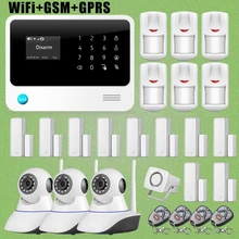 Chuangkesafe G90B WiFi GSM GPRS Autodi Intruder Antirrobo/Sistema de Alarma + HD Cámara de Red IP