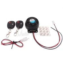 Motorcycle Scooter Anti-theft Security Alarm System Remote Control Arming Disarming Moto Alarm Speaker Motorbike Protection