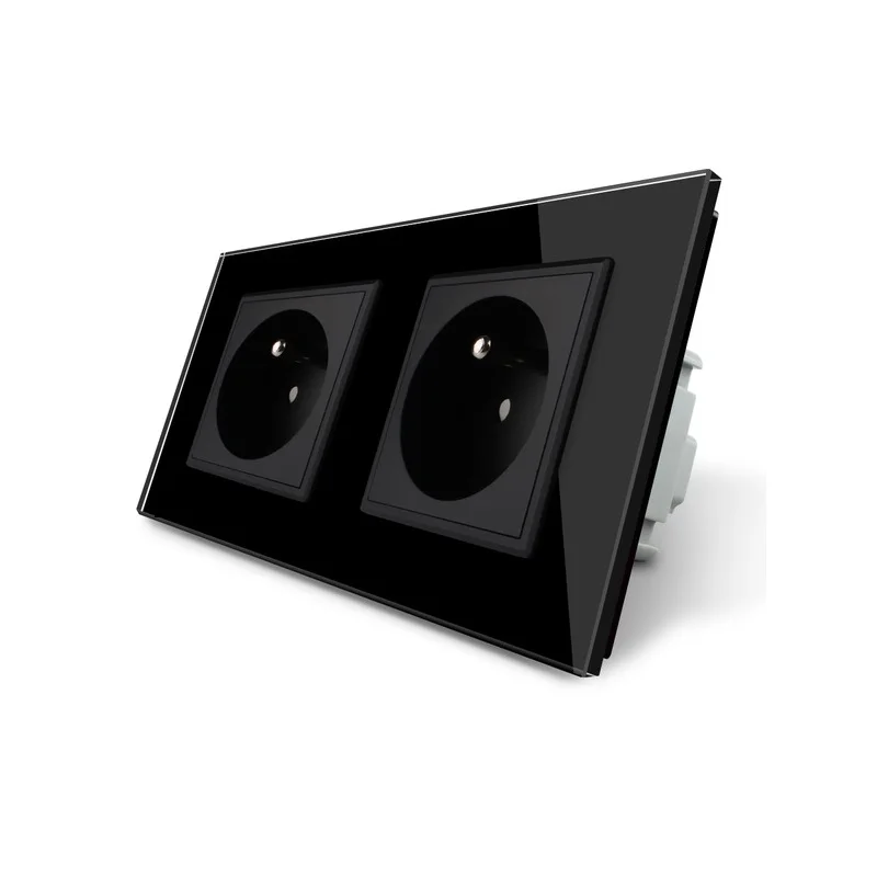 Wall Socket 16A French Standard, Wall Electric / Power Double Socket