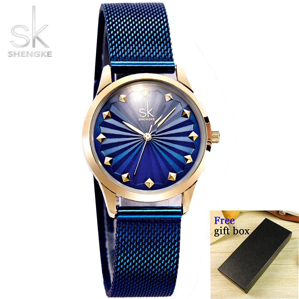 

SK0081 Free Shipping Clock Women Fashion Casual Diamond Stainless Steel Luxury Popular Bracelet Watch Bayan Kol Saati 2018