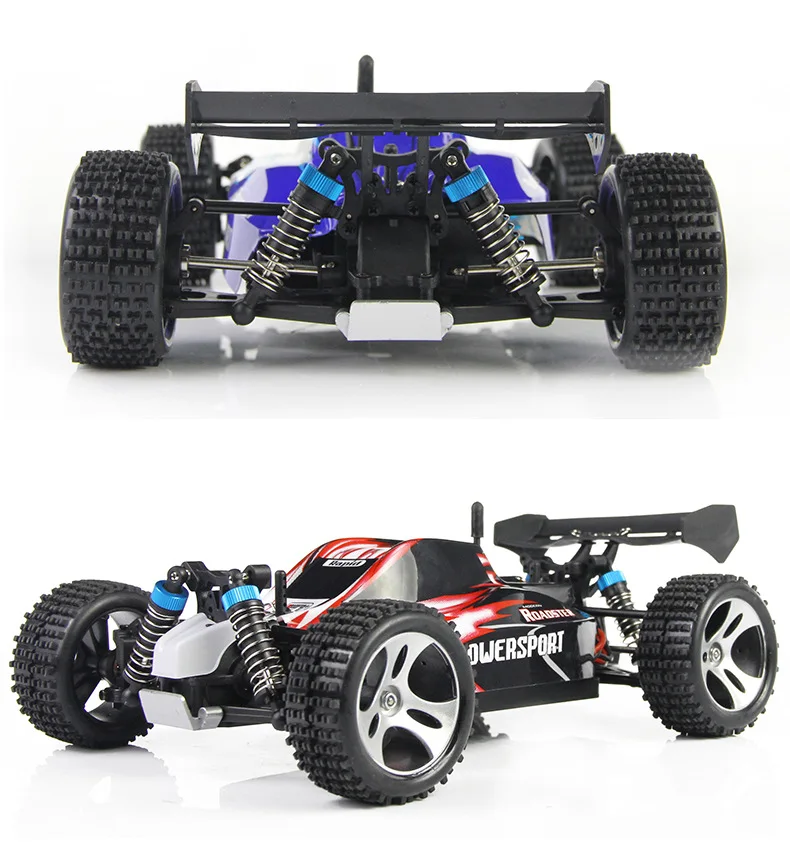 JJRC A959 2,4G Радиоуправляемый автомобиль детская игрушка Модель Масштаб 1:18 Ударопрочный каучук колеса багги высокая скорость внедорожника