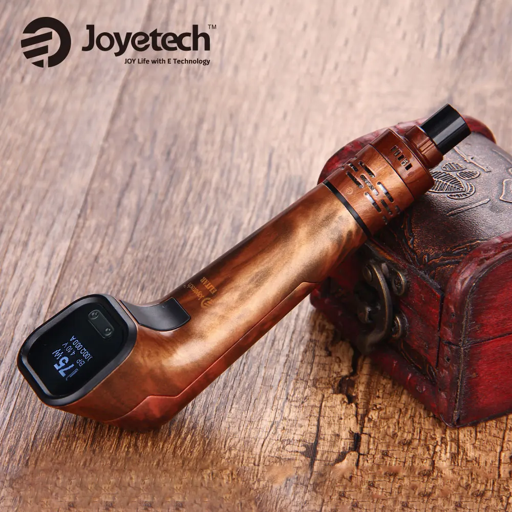 Оригинальный 75 Вт Joyetech ЭЛИТАР e трубы TC Starter Kit с ЭЛИТАР Трубы MOD 75 Вт и 2 мл ЭЛИТАР распылитель BF SS316 VS Guardian трубы