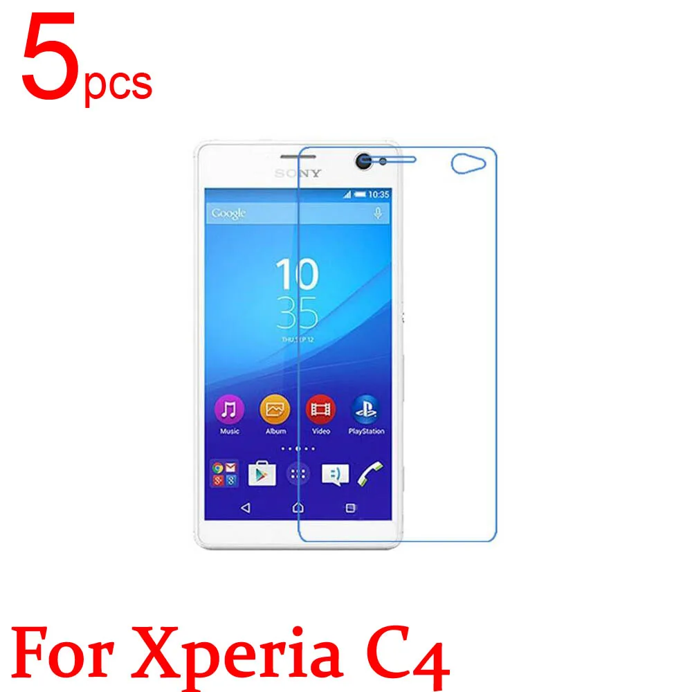 

5pcs Ultra Clear Matte Nano LCD Screen Protector Film Cover for Sony Xperia C4 C5 Ultra Dual E5333 E5303 E5533 E5506 Film +Cloth