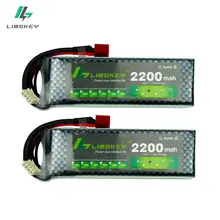 Limskey Power Brand New Lipo Battery 11.1V 2200 mAh 25C MAX 35C 3S T Plug for RC Car Airplane T-REX 450 Helicopter Part 2PCS/LOT Limskey Power Brand New Lipo Battery 11.1V 2200 mAh 25C MAX 35C 3S T Plug for RC Car Airplane T-REX 450 Helicopter Part 2PCS/LOT