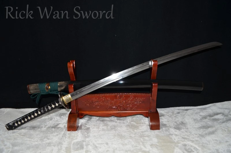 Japanese Samurai 1095 T10 Katana Sword High Carbon Steel Unokubi Zukuri Real Hamon Full Tang Blade Functional And Decorationgift Blade Blade Samurai Sword Bladessamurai Blade Aliexpress
