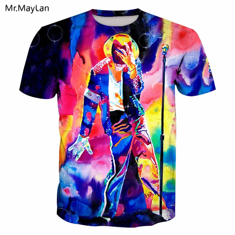 Aliexpress.com : Buy 3D Print Popular Singer Dance King ...