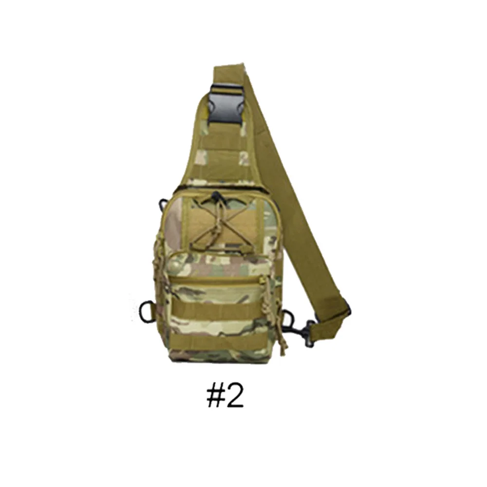 

Daddy Chen Brand Unisex Army Bag Military Fans Chest Bag Camouflage Multi-functional Shoulder Bags 7 Colors High Strength Buckle