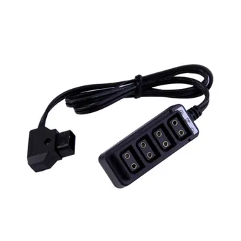 

D-Tap Male/4-Port D-Tap Female Cable Splitter for Anton Bauer V-mount Battery Wholesale drop shipping