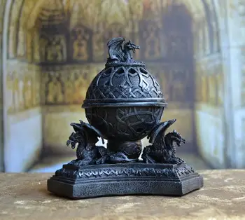 

Western Dragon Furnace Creative Ornamental Smokey Fragrance Home Magic Dragon Sandalwood Furnace Decoration
