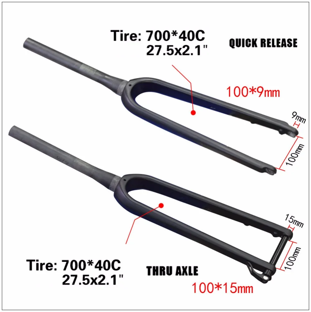 Clearance T1000 Gravel Bicycle Carbon Frames Cyclocross Carbon Frames,Disc Brake Bike Frames Wheels Space 700*40c or 27.5*2.1" Compatible 11