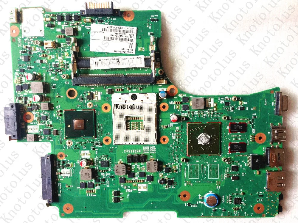 Материнская плата V000218140 для ноутбука Toshiba Satellite L655 L650 6050A2332301 HM55 DDR3 бесплатная