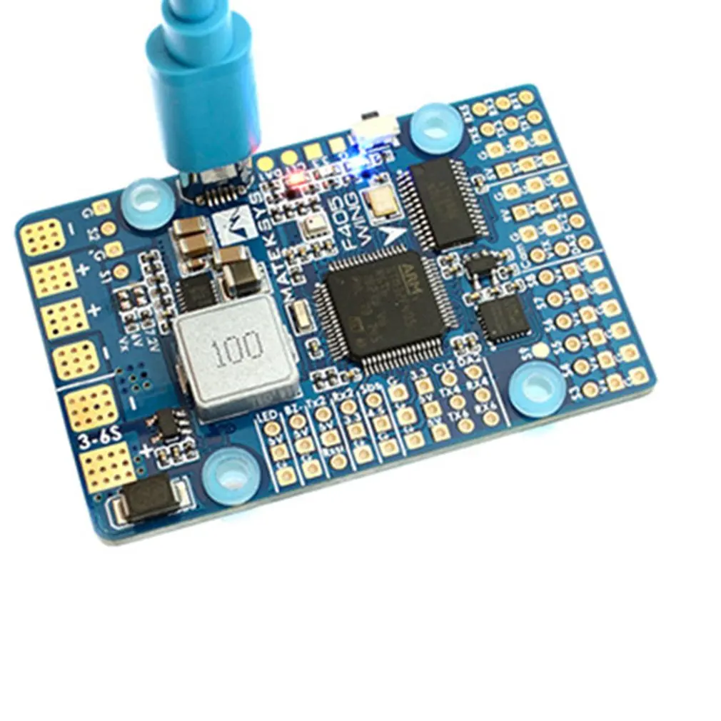

Matek Systems F405-WING STM32F405 Flight Controller Built-in OSD for RC Airplane Fixed Wing Drone Model RC Parts Toy Accessories