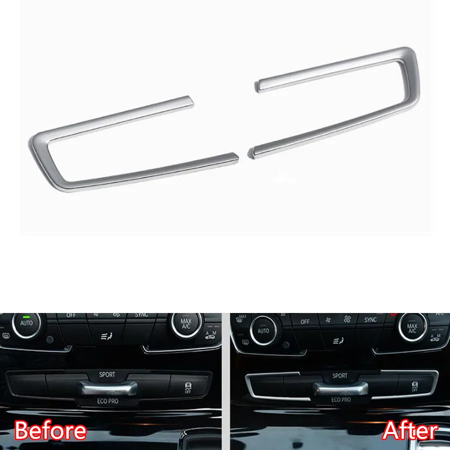 YAQUICKA 2Pcs/set Car Interior Mode Button Switch Panel Frame Trim Cover Bezel For BMW 2 Series F45 F46 218i 2015 2017 Styling|Interior Mouldings|   - AliExpress