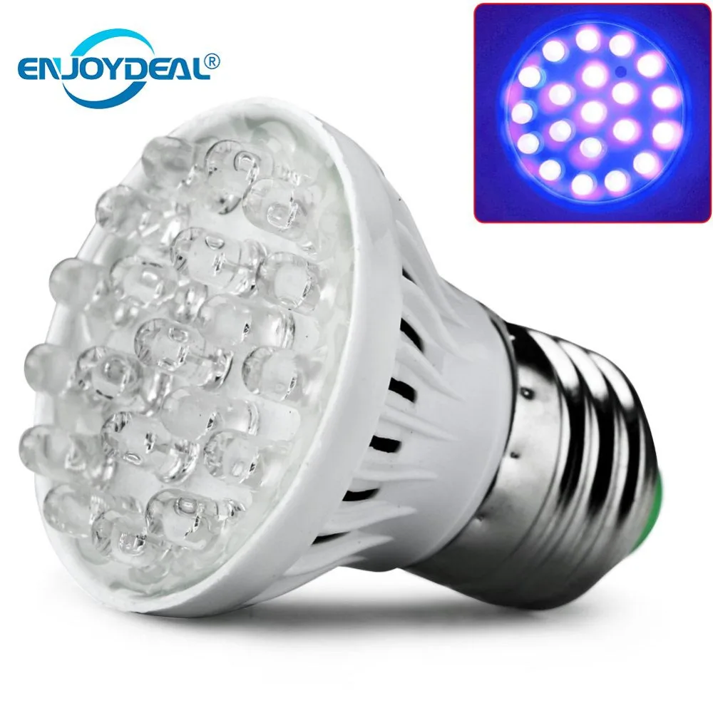 Enjoydeal E27 20 светодиодный завода светать лампа УФ лампа энергосбережения светать Крытый гидропоники овощей 220 V светодиодный свет