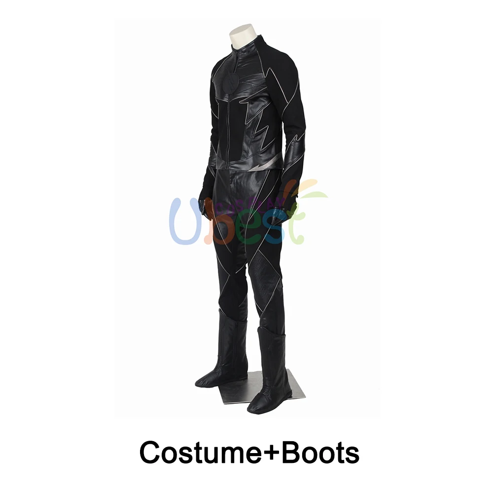 New Hunter The Flash Zolomon Zoom Cosplay Costume Full Set - Цвет: Costume With Boots