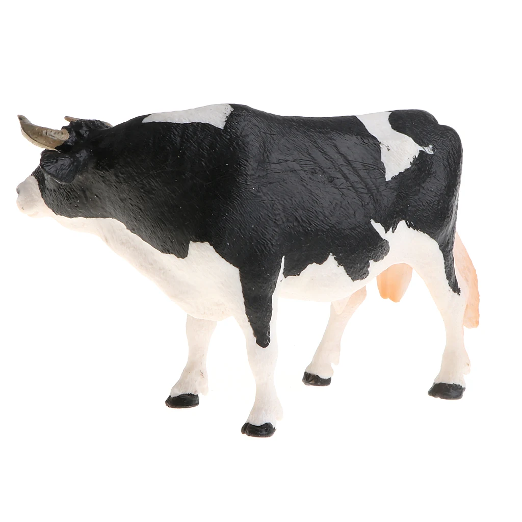 Realistic Animal Model Figures Kids Educational Toy Home Decor - Cow