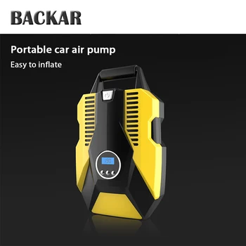 

BACKAR Universal Car Air Pump Tire Inflator Compressor Stickers For Citroen c4 Suzuki swift SX4 Volkswagen VW Polo Accessories