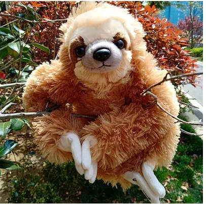 2019 New Arrival Hight Quality 30cm  Cute Sloth Soft Stuffed Plush Toy Anima Doll For Children Girl Boy Gift