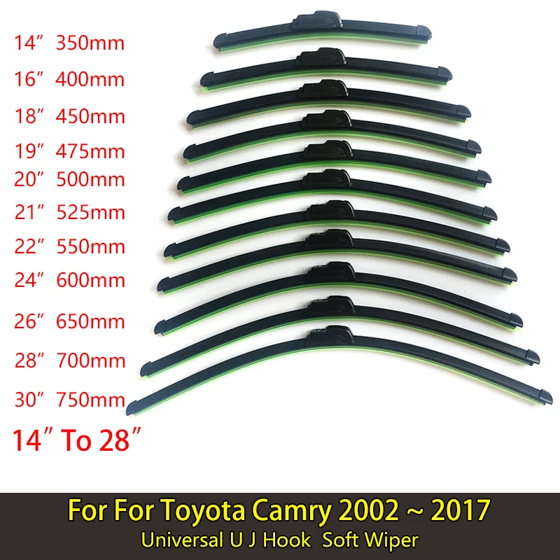 Nissan Sentra Wiper Size Chart