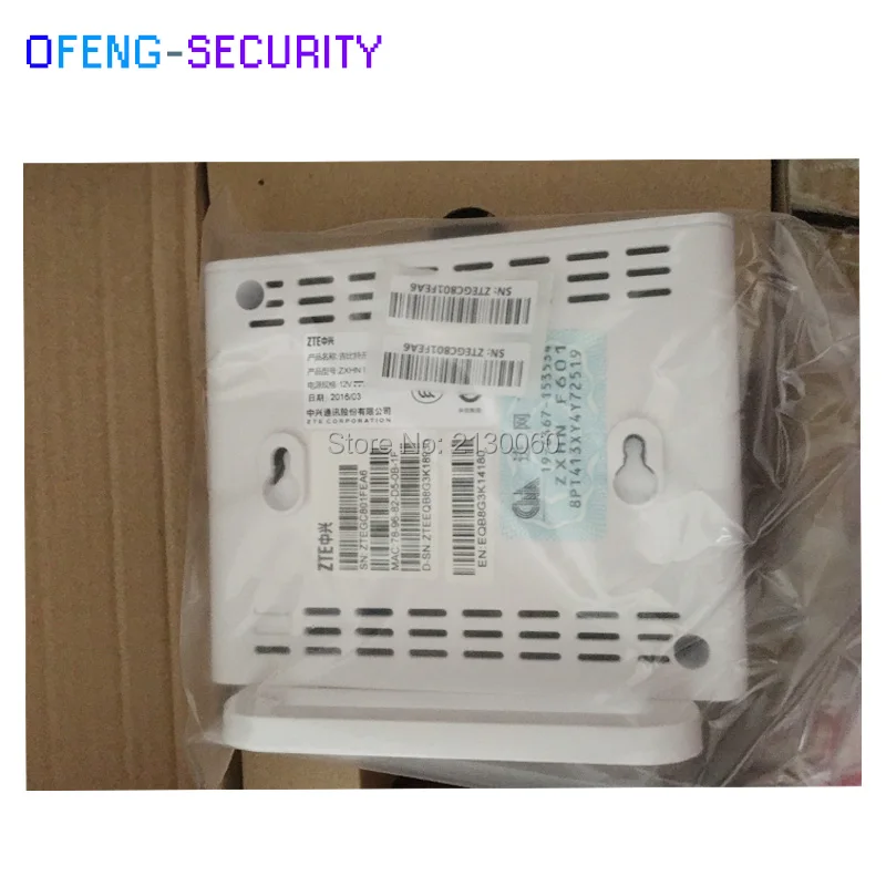 ZTE GPON Terminal ONT ZXA10 F601 FTTH GPON ONT ONU Modem with 1 GE Ethernet Port  ZTE GPON Terminal ONT ZXA10 F601 FTTH GPON ONT ONU Modem with 1 GE Ethernet Port