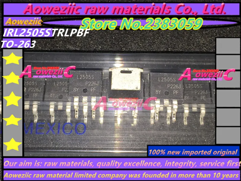 Новая импортная оригинальная IRL2505STRLPBF IRL2505SPBF IRL2505S К-263 IRL2505PBF IRL2505 К-220 IRL2505LPBF L2505L к-262