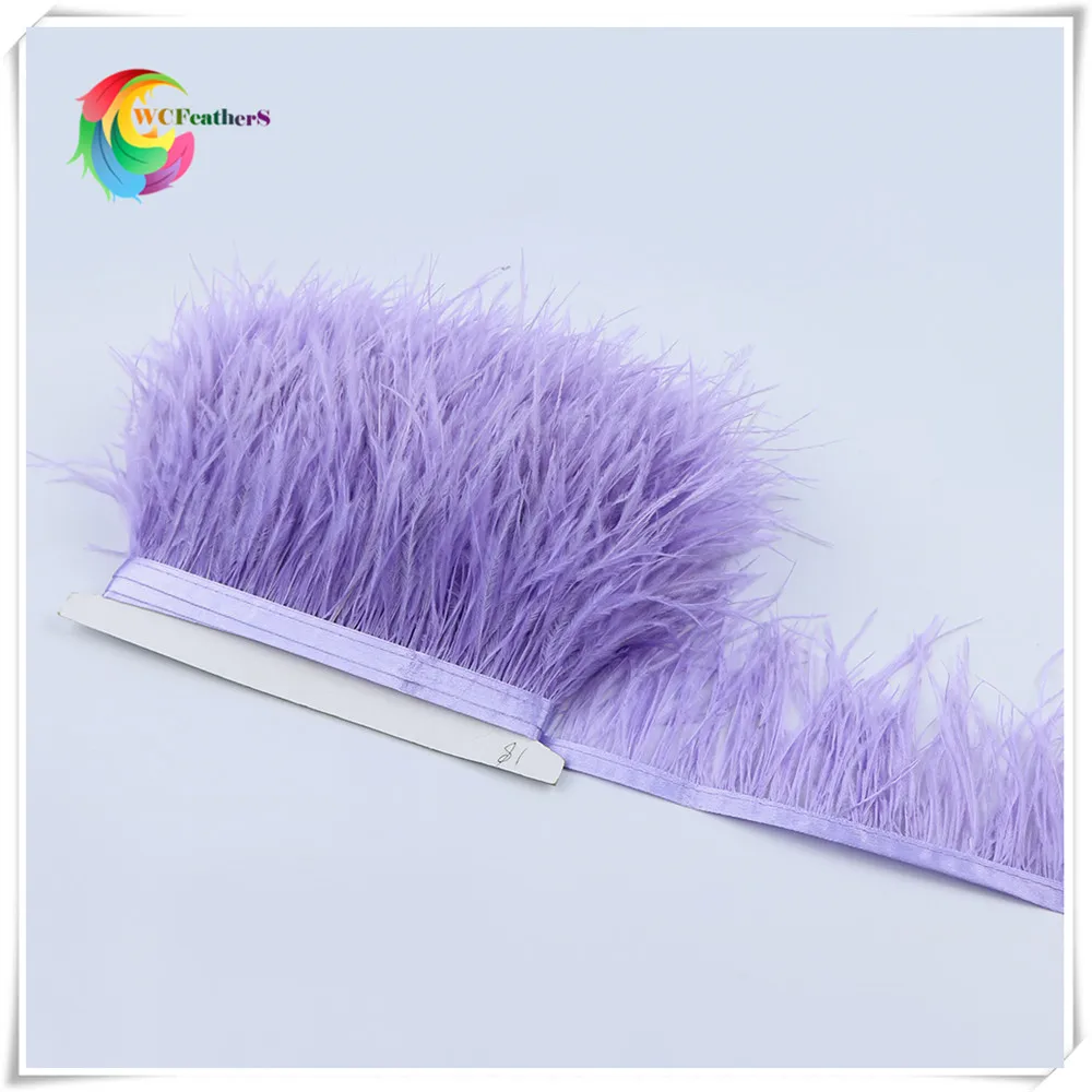 O21 8-10cm ostrich feather trims 4