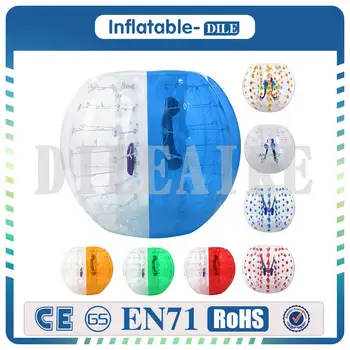 

Inflatable Bubble Ball 0.8mm PVC 1.2M Bumper Soccer Ball Knocker Ball As Blow Up Inflatable Bubble Ball For Children