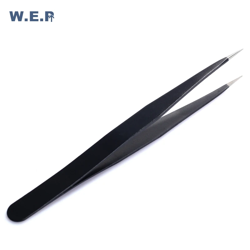 Anti-Static Stainless Steel Tweezers Electronics Repair Tools - Цвет: ESD-12