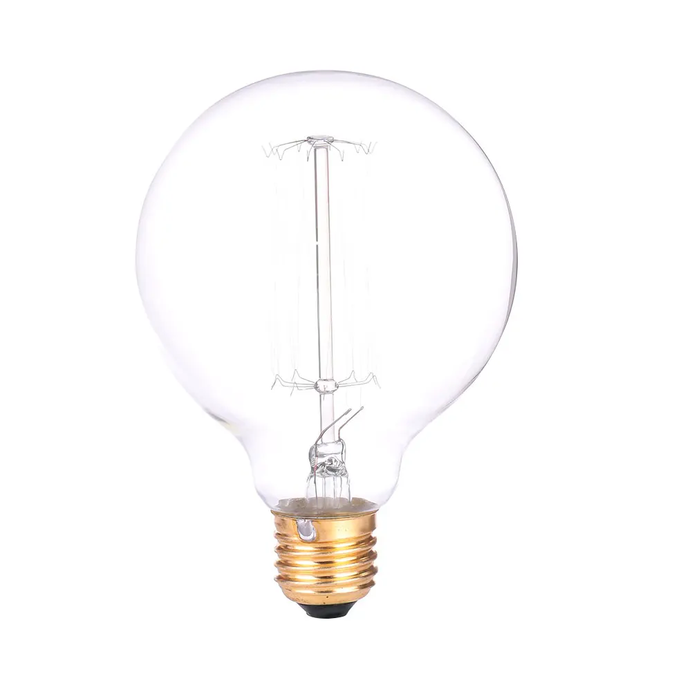 Винтаж Ретро G95 Edison лампа накаливания светодиодная лампа накаливания бытовой