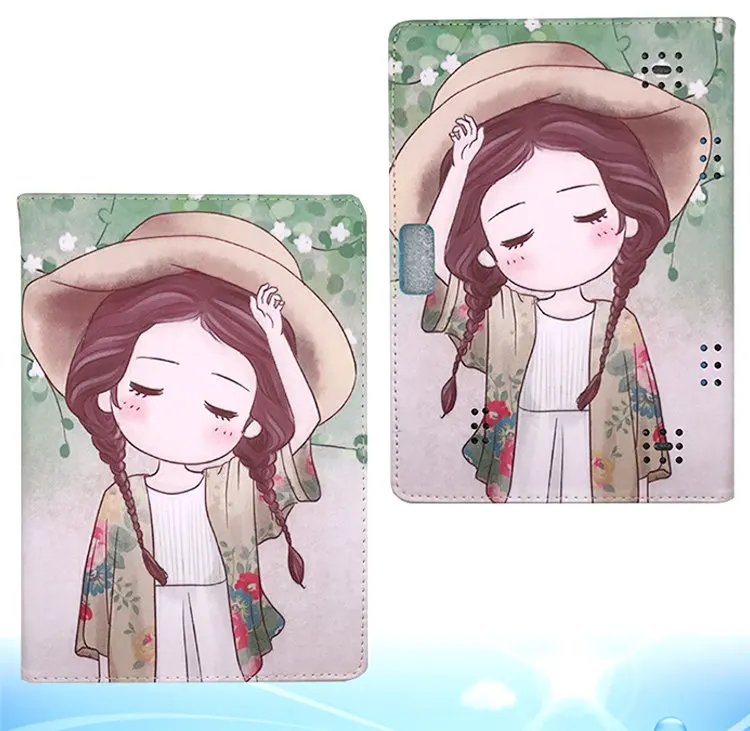 Pattern 2 Чехол из искусственной кожи для Prestigio Grace 3301 3201 3101 4G 10,1 дюймов, чехол-книжка для планшета, 3 подарка - Цвет: Pattern 2