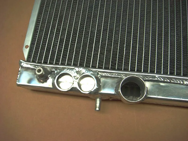 Алюминиевый радиатор+ 2* Вентилятор 42 мм для Mitsubishi FTO GPX GS руководство MT 1994-2000 94 95 96 97 98 99 00