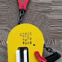 0,5 T подъемный зажим для нержавеющей стали, вертикальная подвесная стальная пластина вертикальная вешалка крюк подъемный зажим подъемник промышленного класса