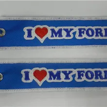 Я люблю свой Fords грузовик Mustang брелок