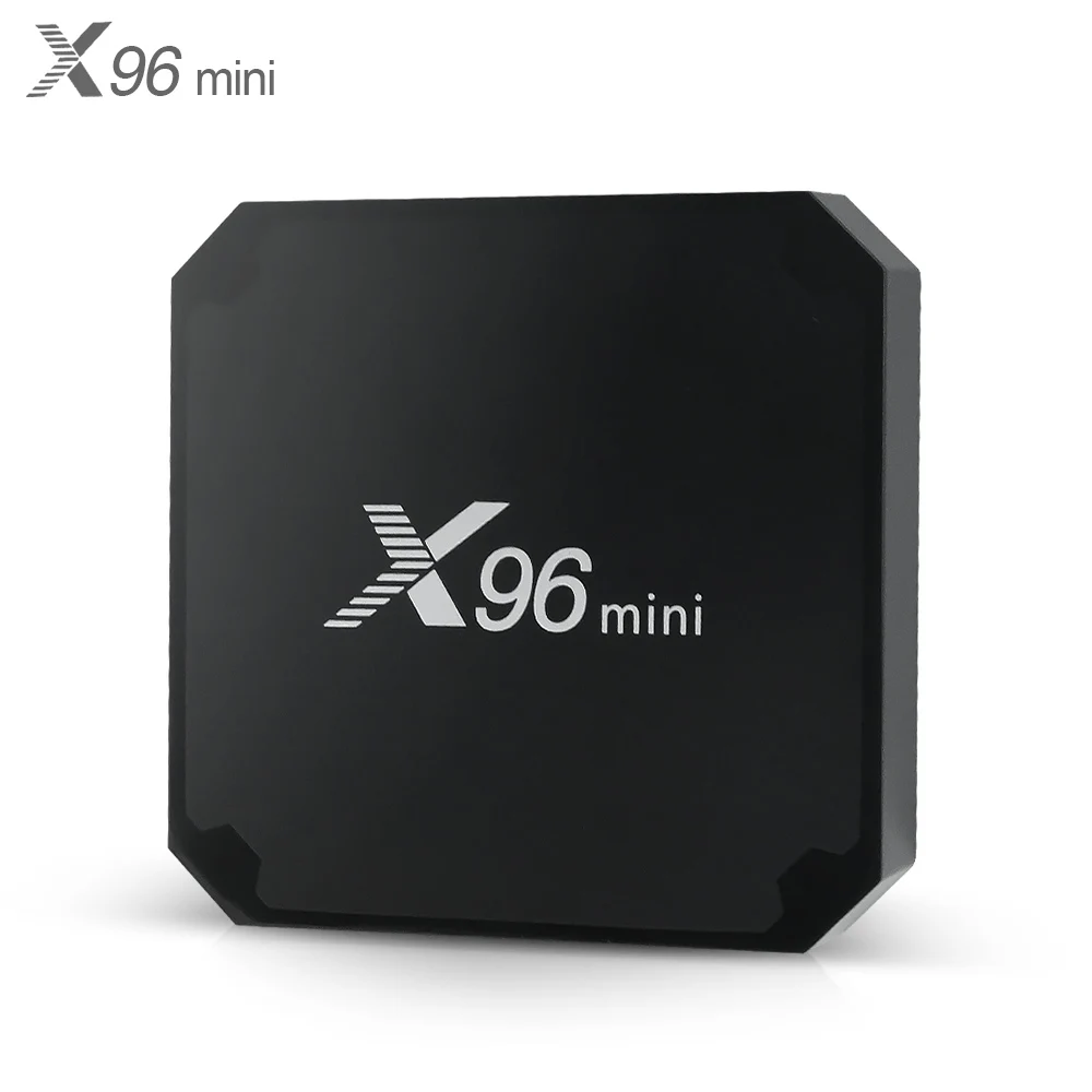 X96Mini Android 7,1 2G+ 16G/1G+ 8G приемник Amlogic S905W Четырехъядерный 4K 100M LAN 2,4 GHz wifi H.265 декодер Android 7,1 X96Mini